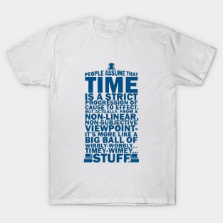 Tardis Typography T-Shirt